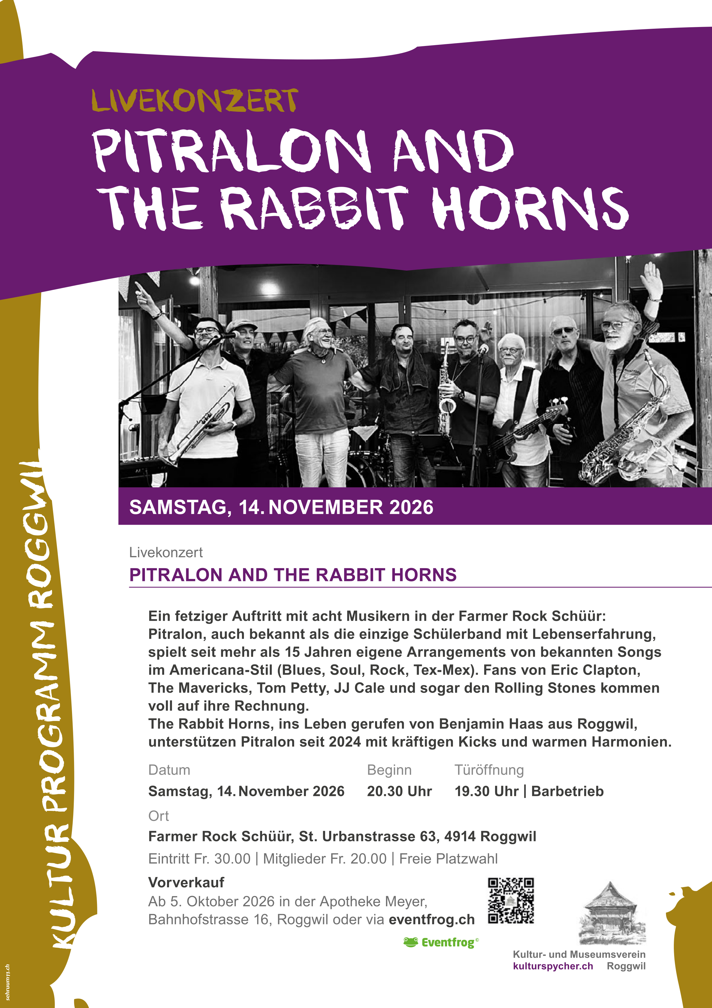 Konzert Pitralon and the Rabbit Horns
